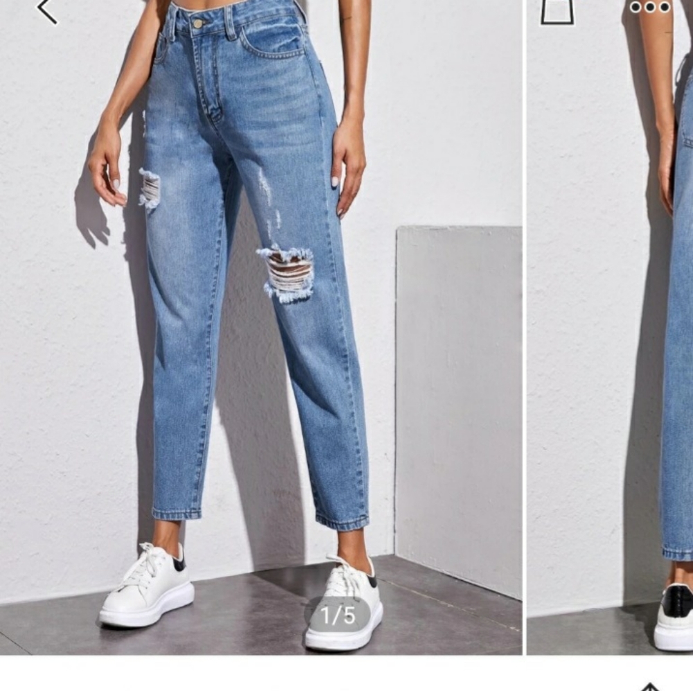 SHEIN MOM JEANS